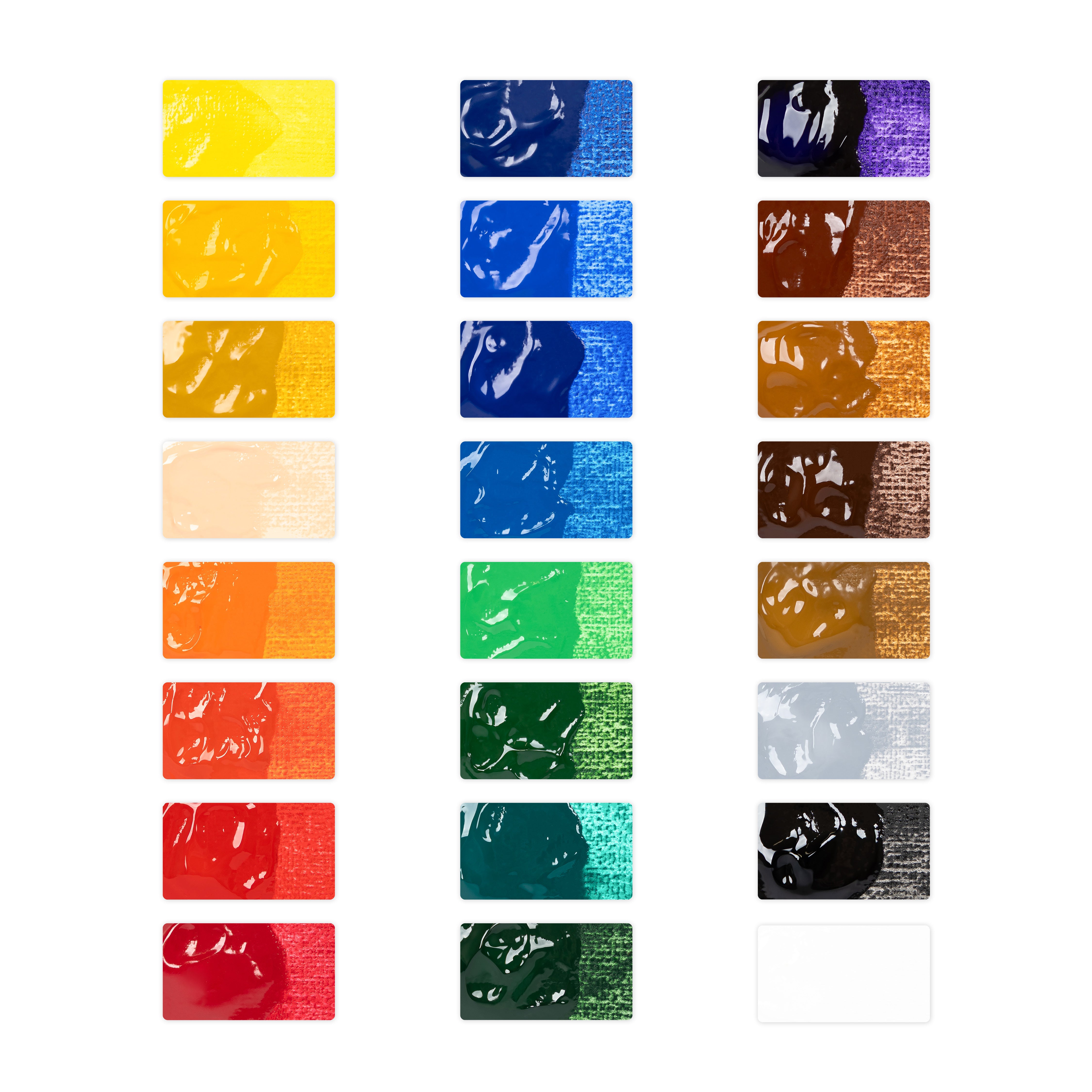 Juego de pintura acrílico de 24 piezas