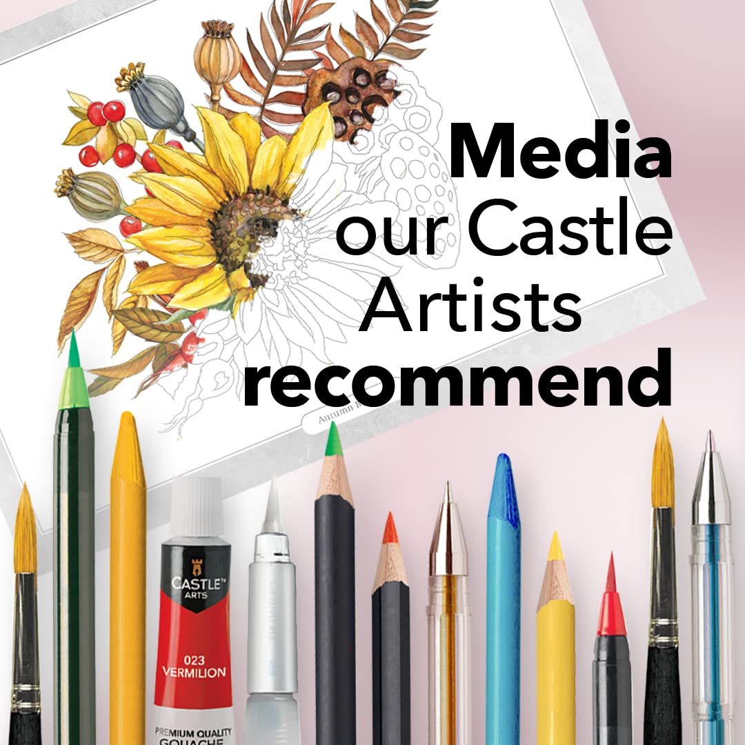 36 Page mooie bloemen kleurboek