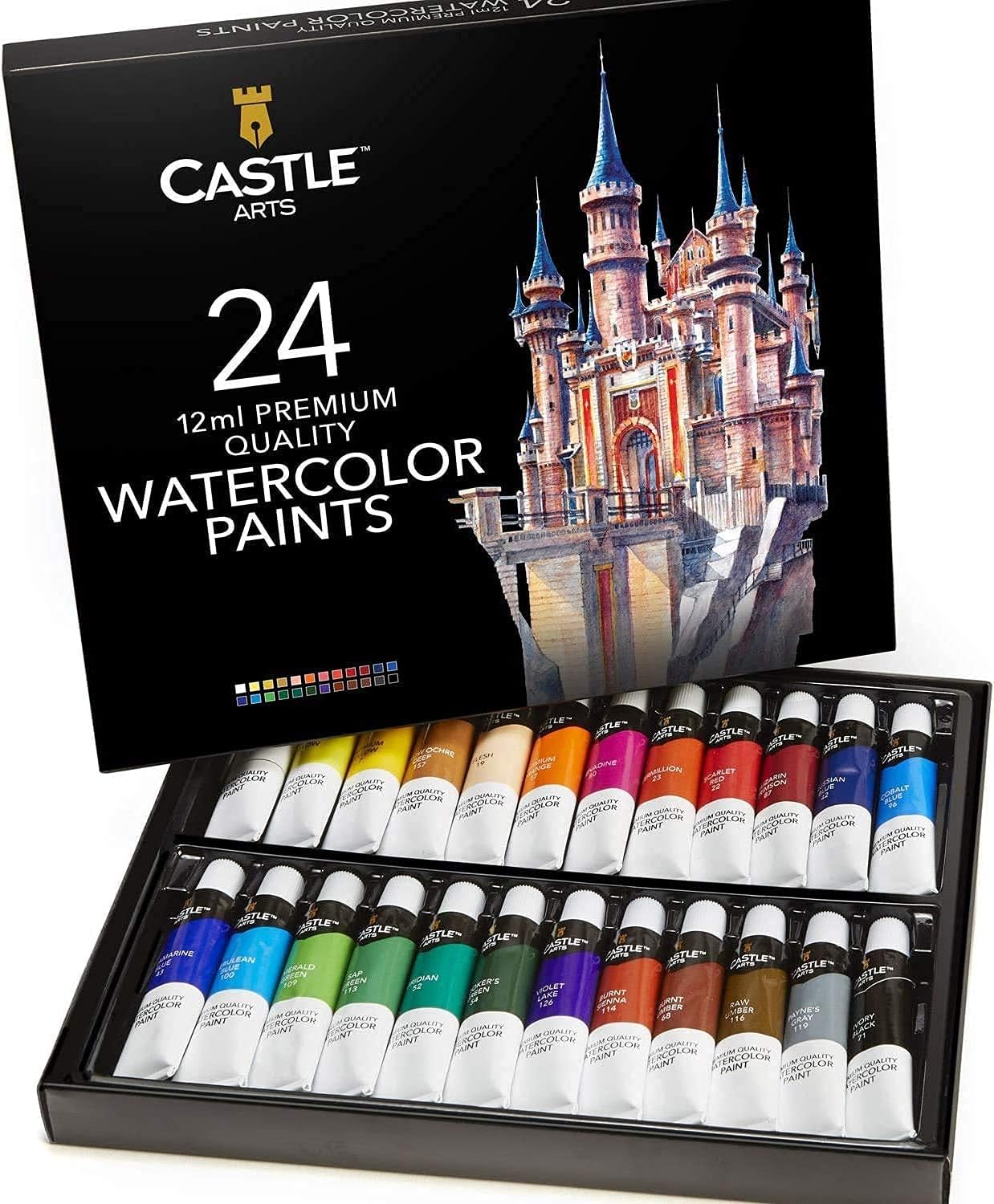 120 Teiliges Gemischtes Aquarell Set