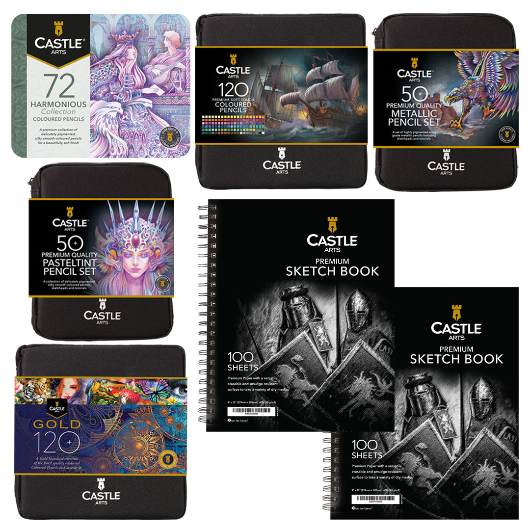 414 delar Harmonious Expert Colourist Zip Bundle