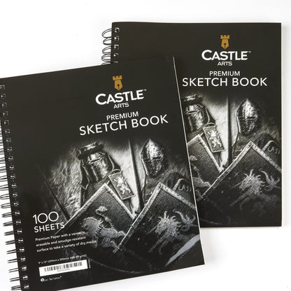 284 Piece Ultimate Artist Starter Bundle & 2 Sketchbooks